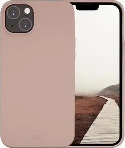 dbramante1928 Greenland Cover for Apple iPhone 14 Plus 6.7" Made from Recycled Plastic Pink Sand