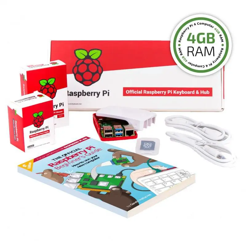Vienplates dators Raspberry Pi 4 Model