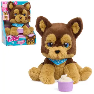 Just Play FurReal Benny Toy Dog Interactive Sounding Brown Plush Plastic 4 Years