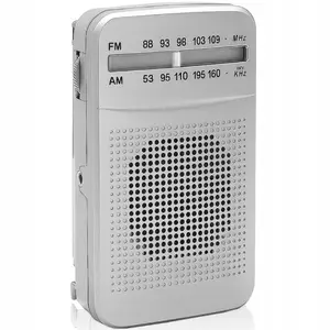Retoo ER1072 Pārnēsājamais Āra Radio AM un FM Viļņu Diapazoni Ar Bateriju Barošanu un 3W Skaļruni