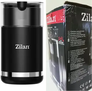 Zilan ZLN9280 Coffee Grinder 150W with Stainless Steel Blade and 70g Capacity Cup