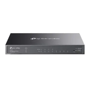 TP-Link Omada SG2008P JetStream 8-Port Gigabit Smart Managed Switch with 4-Port PoE+ L2/L2+ Rack Mountable 16 Gbit/s Switching Capacity