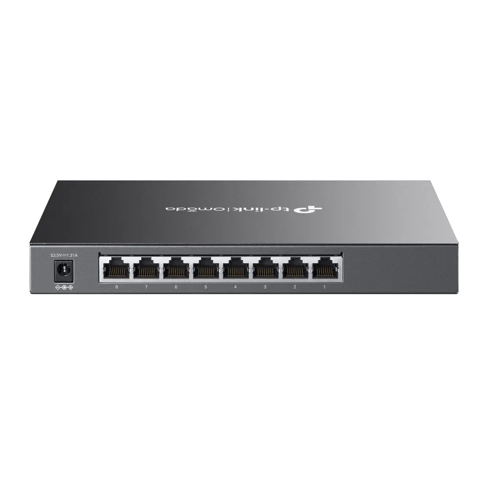 TP-Link Omada SG2008P 8 portu gigabitu komutators Photo 3