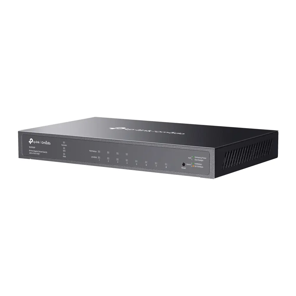 TP-Link Omada SG2008P 8 portu gigabitu komutators Photo 4