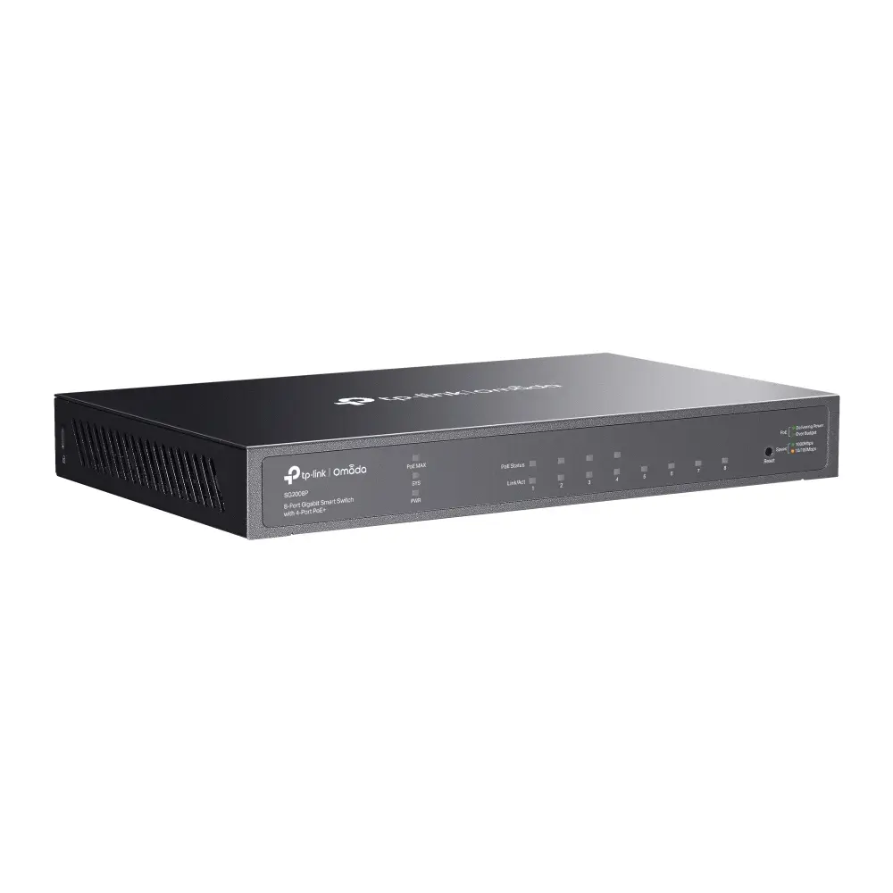 TP-Link Omada SG2008P 8 portu gigabitu komutators Photo 5