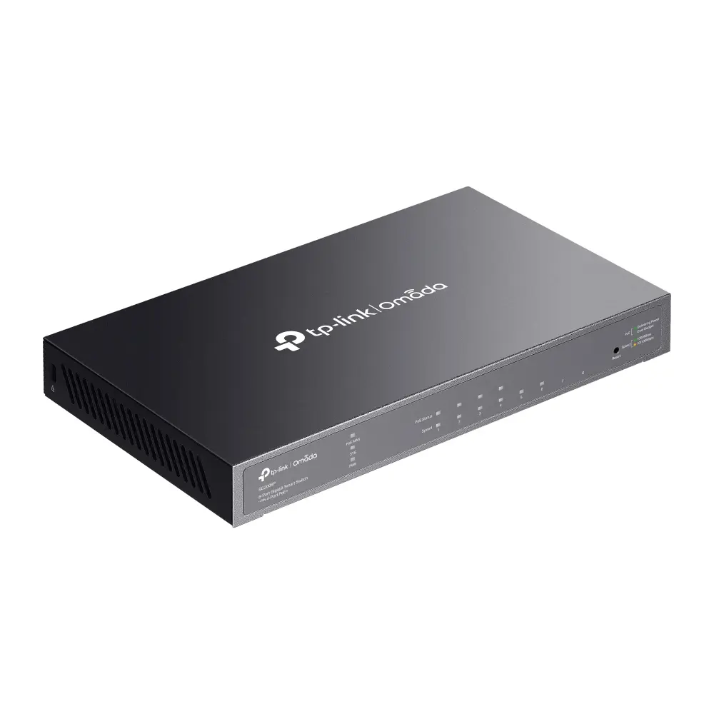 TP-Link Omada SG2008P 8 portu gigabitu komutators Photo 6