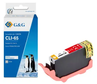 G&G saderīga pelēka tintes kasetne Canon
