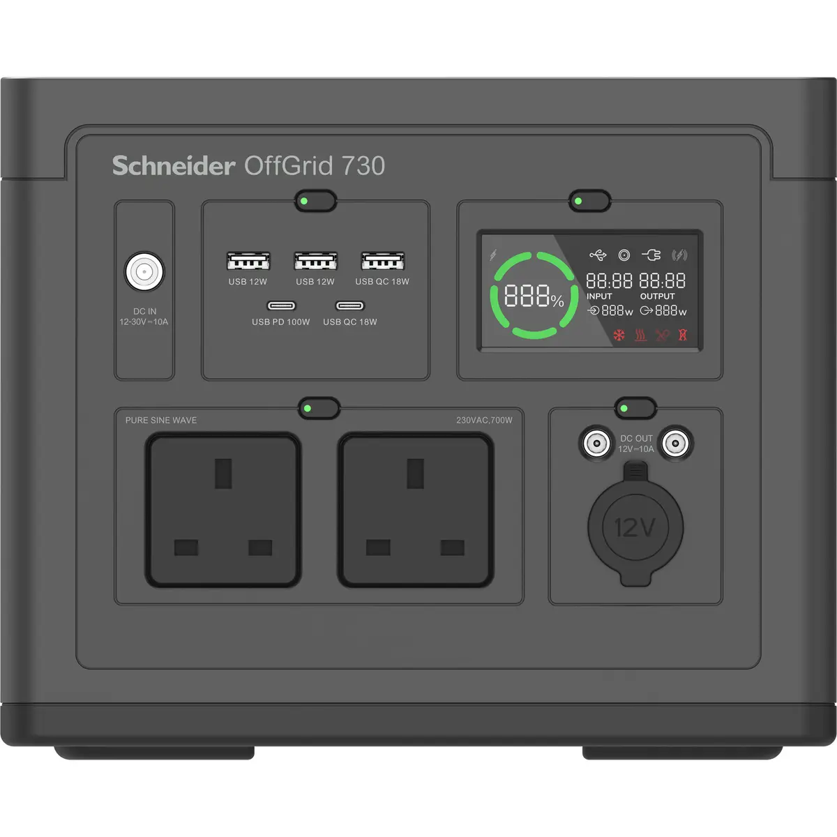 Портативная электростанция APC SE OffGrid 730 PPS730-UK Photo 3