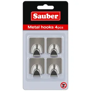 Sauber 4 Square Iron Hooks