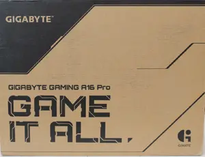 Klēpjdators Gigabyte A16 Pro Gaming DYH 16" IPS WQXGA 165Hz Intel Core 7 240H 32GB RAM 1000GB SSD NVIDIA GeForce RTX 5080 Windows 11 Home Titanium Black