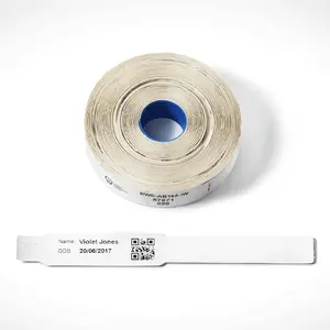 Brother BWE-AB165IW White Non-adhesive Printer Label 16.5 cm x 2 cm 4-Pack