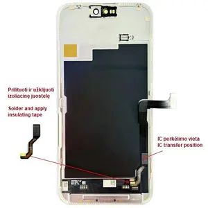 HX LTPO Soft OLED Display for iPhone 15 Pro Max 120Hz 6.69 Inches Touch Screen Module