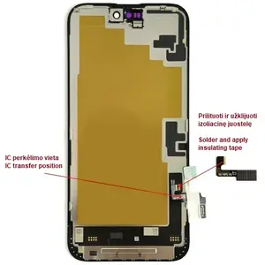 HX LTPO Soft OLED Display for iPhone 16 Plus 6.69-inch 60Hz Touch-Sensitive Screen Module
