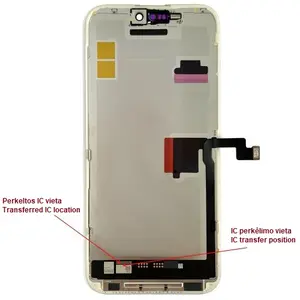 HX LTPO Soft OLED Display for iPhone 16 Pro Max 6.86 Inches 120Hz Touch Screen Module with Swappable IC