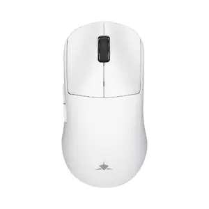 Беспроводная игровая мышь White Shark POMPEY WGM-9014 Белый PixArt 3395 26000 DPI 1000 Гц Переключатели OMRON 52 г
