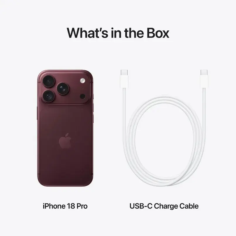 Apple iPhone 18 Pro 256GB Burgundy Photo 7