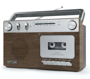 Portable Radio Cassette Recorder, AC or 6×C battery operation, M 152 WS, MUSE