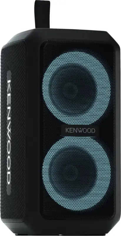 Kenwood AS-120BT Stereo portatīvais skaļrunis Melns