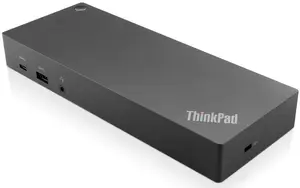 Lenovo ThinkPad Hybrid USB-C Dock Laptop Docking Station Wired USB 3.2 Gen 2 Type-C Black with 2 HDMI and 2 USB 2.0 Ports