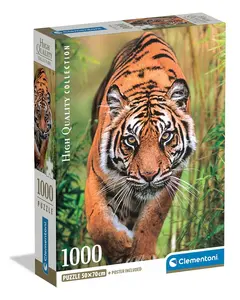 Clementoni 37108 The Hunter's Path 1000-Piece Jigsaw Puzzle for Ages 14 and Older