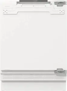 Gorenje RBIU609EA1 Undercounter Refrigerator White Right Door Hinge 121 L Total Net Capacity 104 L Fridge 17 L Top Freezer LED Lighting