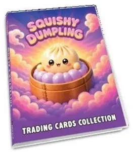 Pulio Squishy Dumpling Альбом для коллекционирования антистресс-игрушек