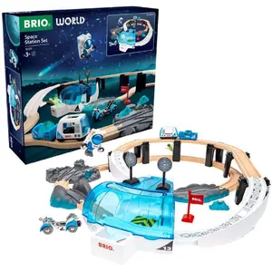 BRIO Space Station Set Ravensburger Набор поездов и путей Многоцветный 3 лет