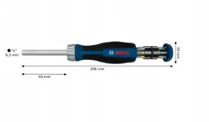 Ratchet Screwdriver with 12 Bits VERGIONIC