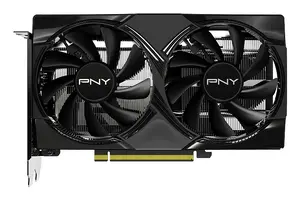 PNY GeForce RTX 5050 Dual Fan Graphics Card with 8 GB GDDR6 Memory, 2317 MHz Processor Frequency, PCI Express x8 5.0 Interface, and 128-bit Memory Bus