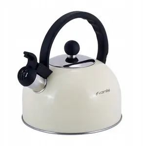 Lumarko 0679 Non-Electric Stovetop Kettle Cream 2.5 L