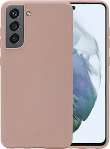 dbramante1928 Greenland vāciņš Samsung Galaxy S21 FE 5G ierīcei no pārstrādātas plastmasas, rozā smilšu krāsas