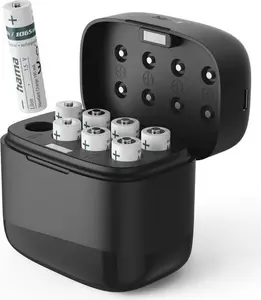 Hama 00223559 USB Battery Charger for Lithium-Ion Batteries with USB Cable