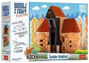 Trefl Brick Trick Travel Gdański żuraw XL Model Construction Set with Real Bricks