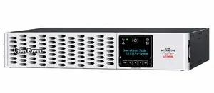 CyberPower PRL3000ERT2UC Līnijas interaktīvs UPS 3000VA 3000W Statīva Tornis 2U Tīrs sinusa vilnis Litija jonu akumulators AVR