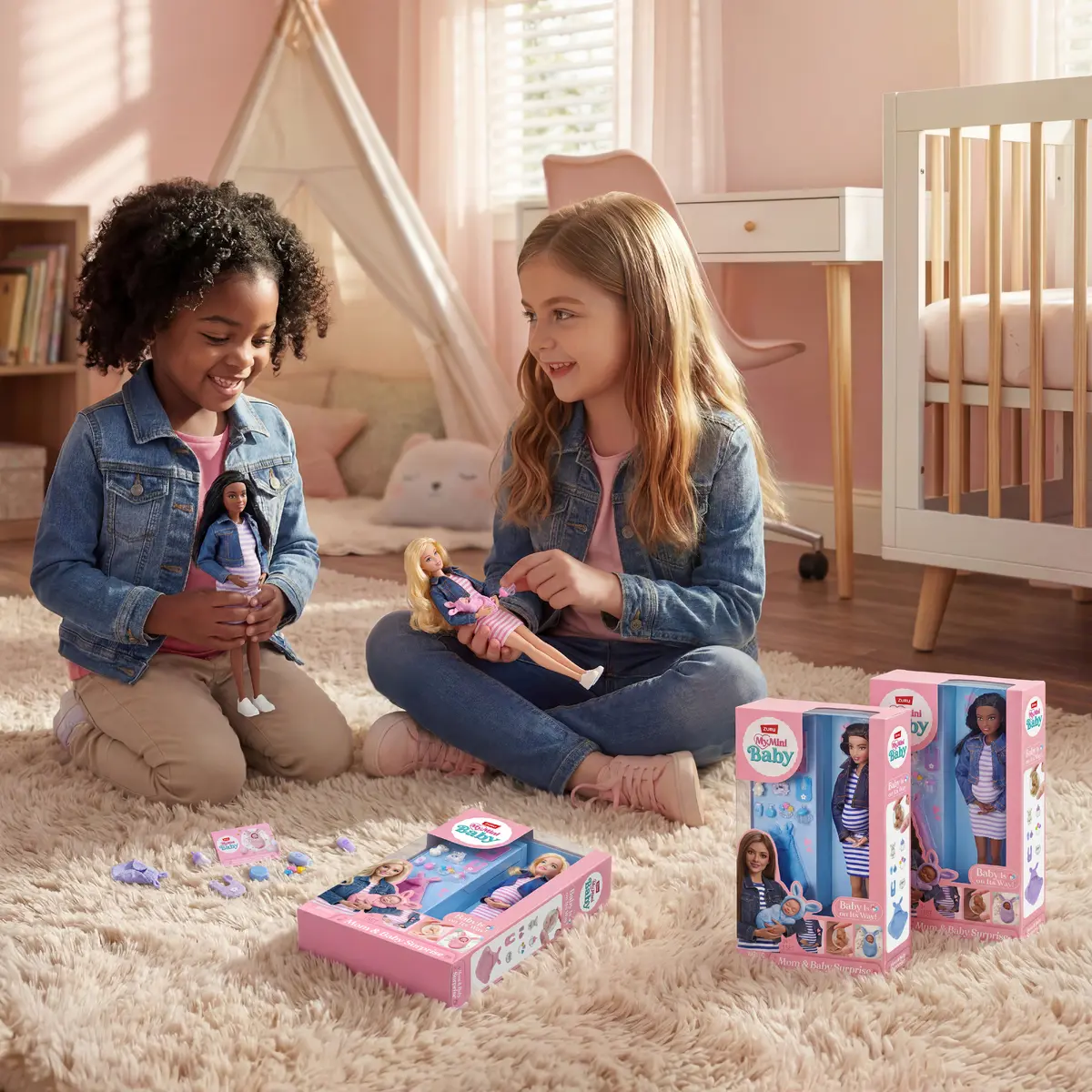 Zuru My Mini Mom & Baby Surprise Fashion Doll Photo 16