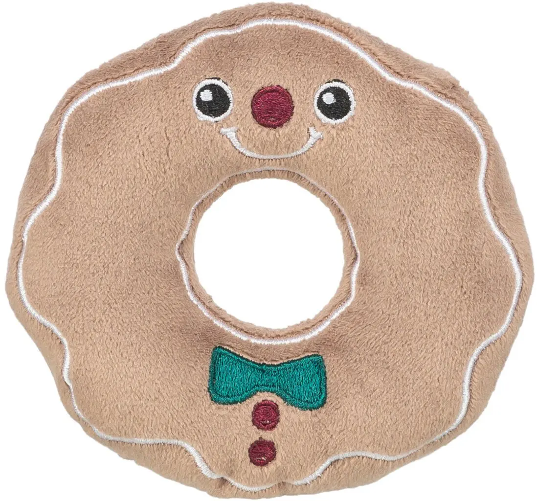 Trixie Xmas Mr. Donut Suņu rotaļlieta