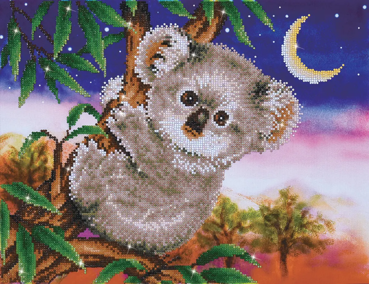 Набор для алмазной вышивки Dante Koala Snack Photo 2