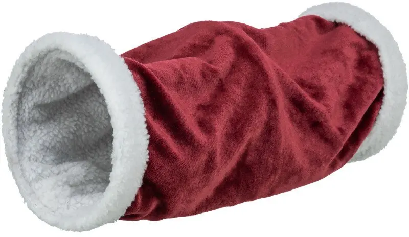 Trixie Xmas Kaķu tunelis Sarkans un