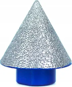 Silver Conical Diamond Milling Bit M14 2-38mm