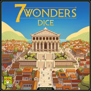 Club 3D 7 Wonders Dice Nordic Strategy Board Game for 10 Years and Older with 27.5 Minute Playing Time
