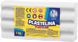 Astra Plastelina 1 kg biała (303111001)