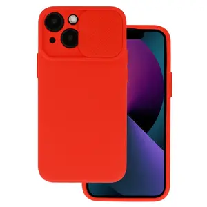 Fusion Camshield Soft Чехол для смартфона Samsung Galaxy A55 5G Красный ТПУ накладка со сдвижной защитой камеры