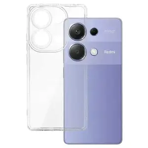 Чехол для телефона Fusion Armor Antishock для Redmi Note 13 Pro 4G и Poco M6 Pro 4G прозрачная задняя крышка ТПУ