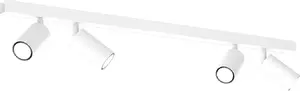 MILAGRO Ceiling lamp HUDSON WHITE 4xGU10