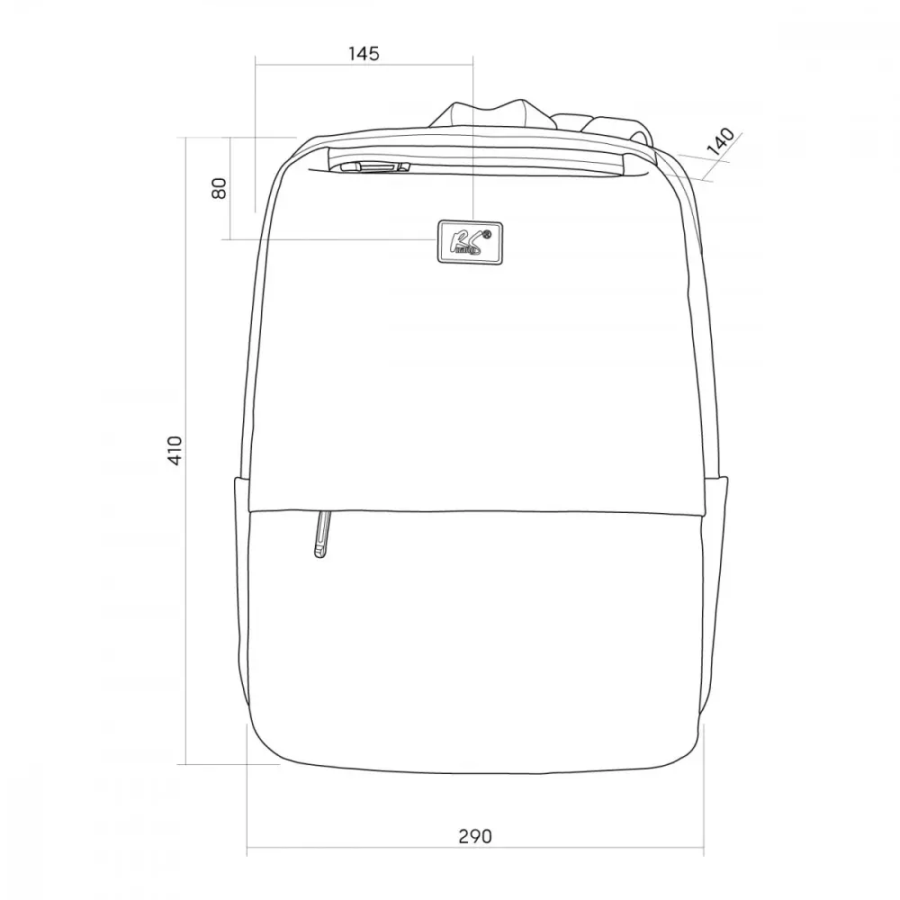 Laptop Backpack MACLEAN RS202 B Photo 6