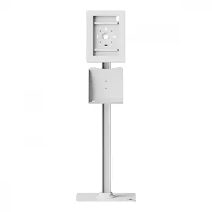 Tablet advertising mount with lock MC-924 W