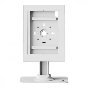 Tablet advertising mount with lock MC-958 W