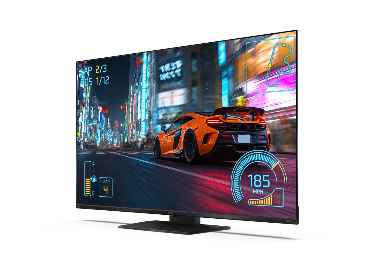 Телевизор Sharp 55JR7265E 55" 4K Ultra HD QLED Google TV Photo 2