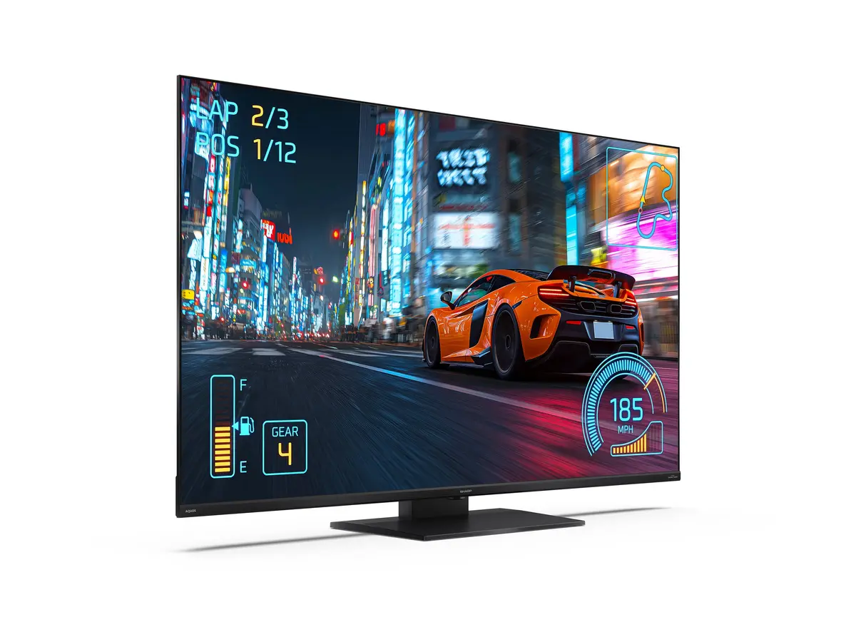 Телевизор Sharp 55JR7265E 55" 4K Ultra HD QLED Google TV Photo 3