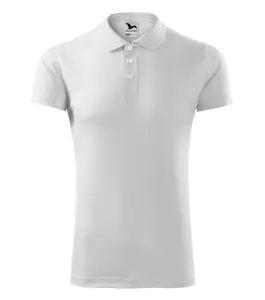 MALFINI Victory 217 Unisex Polo Shirt White Interlock Pique 100% Polyester Quick-Drying